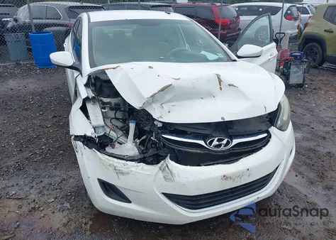 2013 Hyundai Elantra Gls из США, поврежденный, VIN 5NPDH4AE2DH255401